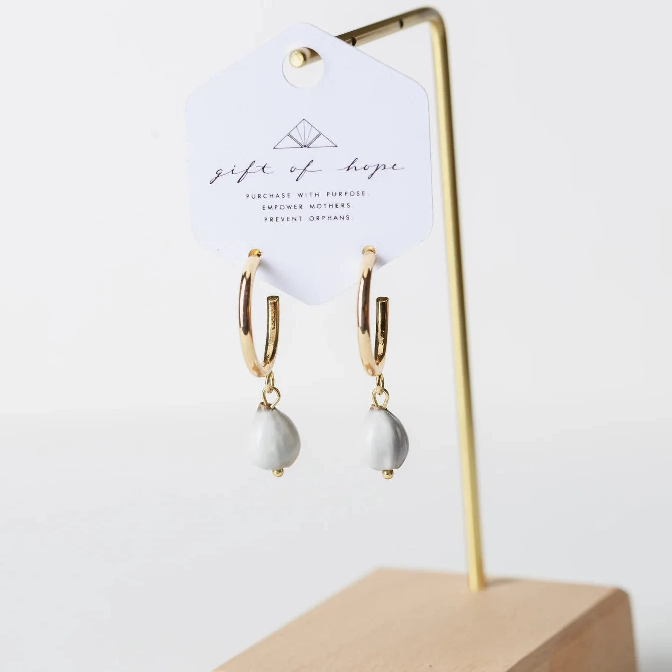 Majok Gold Hoop Earrings