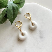 Glass Pendant Earrings
