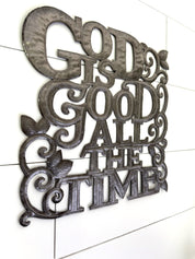 God is Good Oil Drum Art - FMSCMarketplace.org