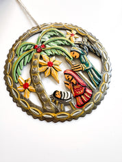 Haitian Painted Nativity Ornament - FMSCMarketplace.org