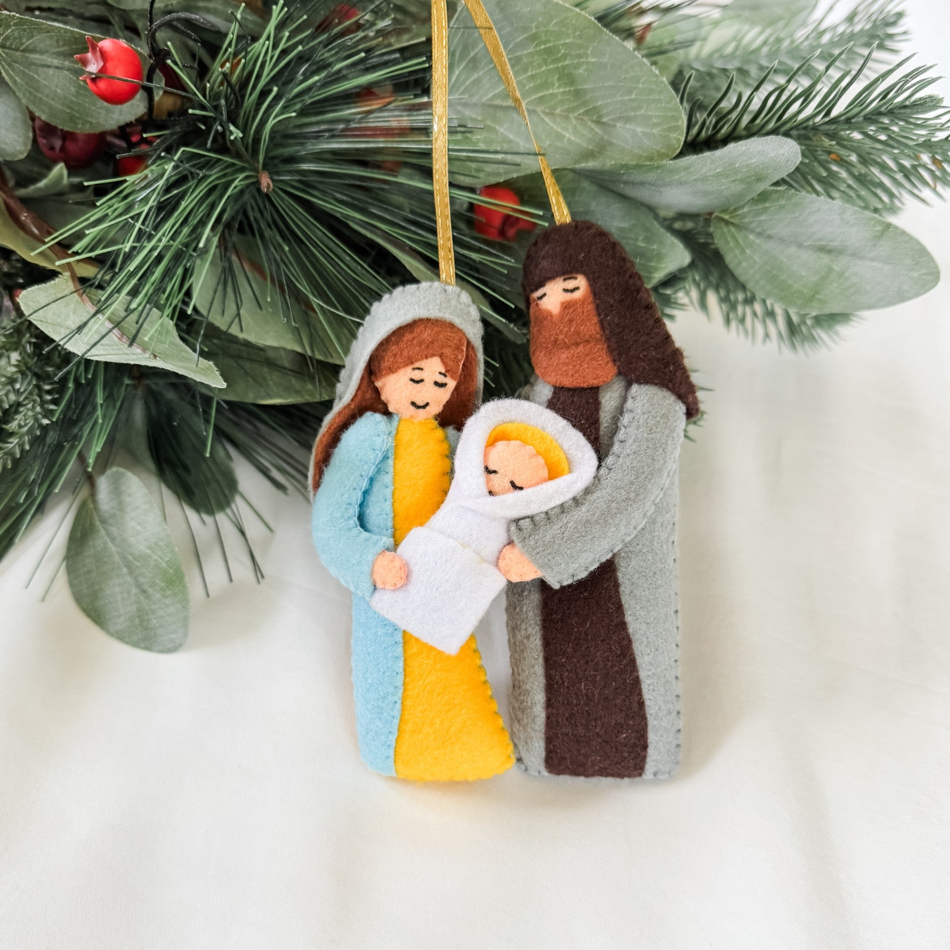 Holy Family Felt Ornament - FMSCMarketplace.org
