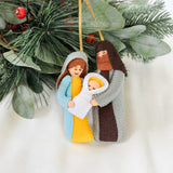 Holy Family Felt Ornament