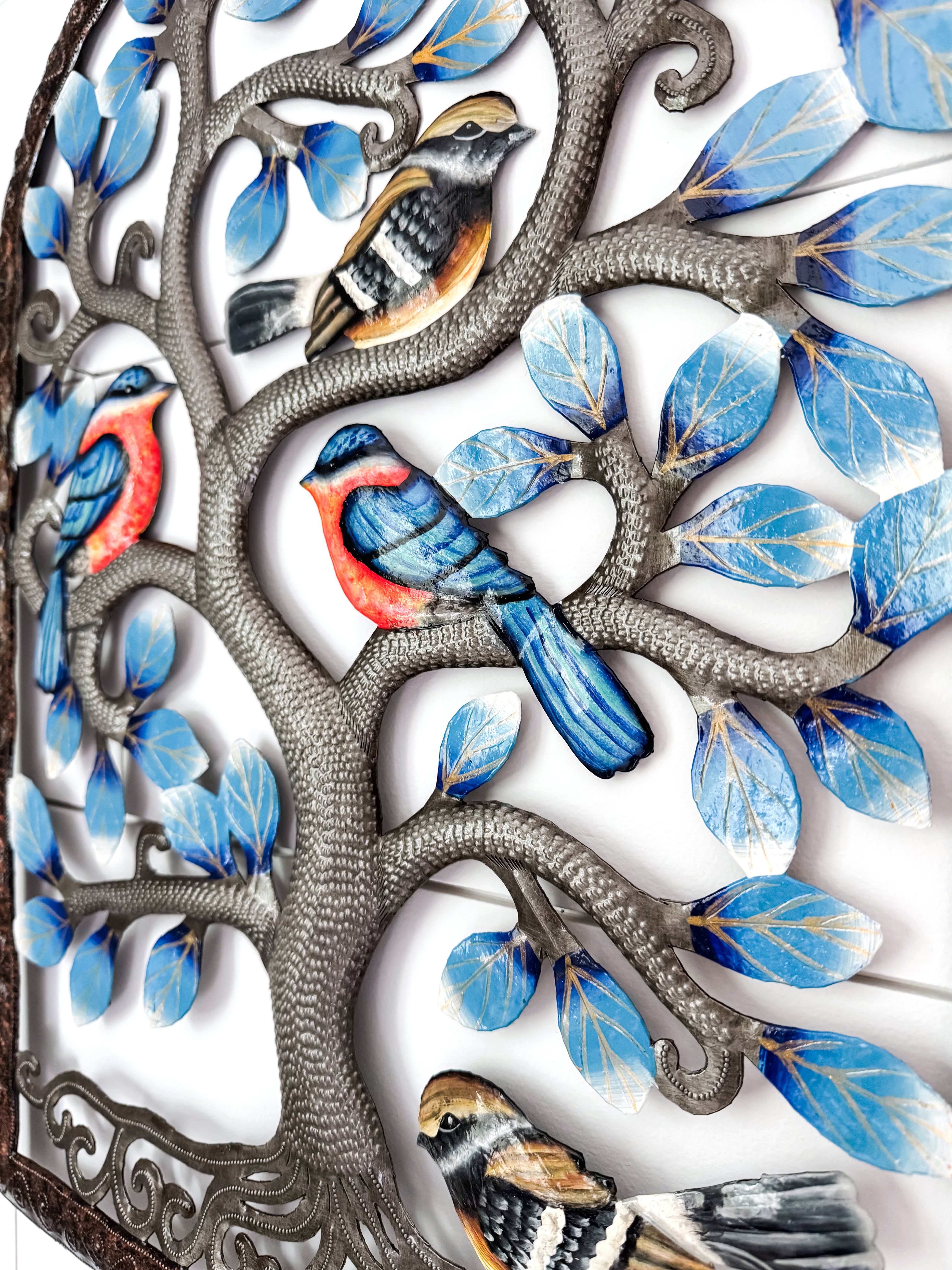Paul-Bronze Tree Art and Birds
