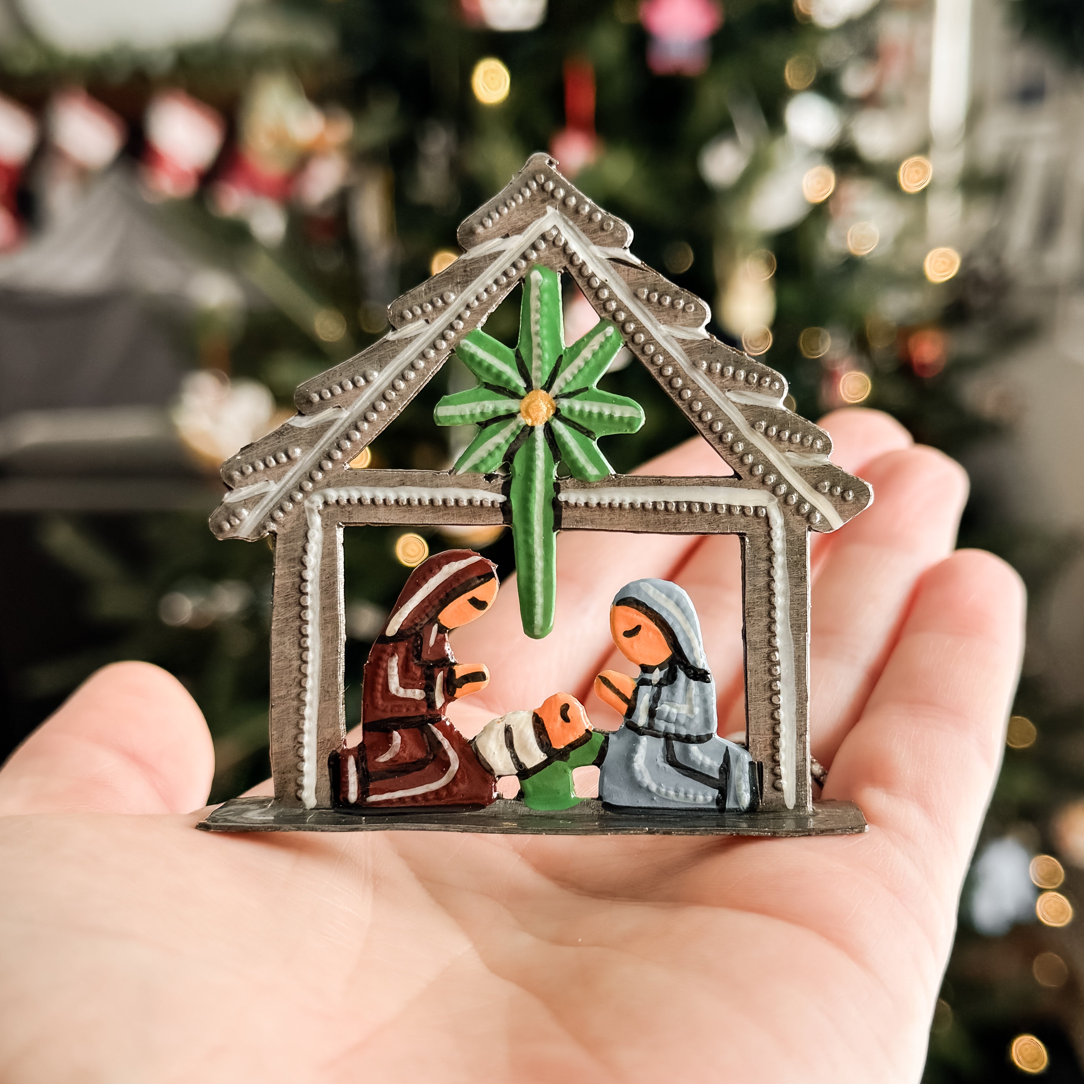 Small Standing House Nativity - FMSCMarketplace.org