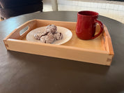Two-Tone Wood Tray
