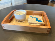 Two-Tone Wood Tray