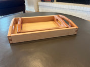Two-Tone Wood Tray