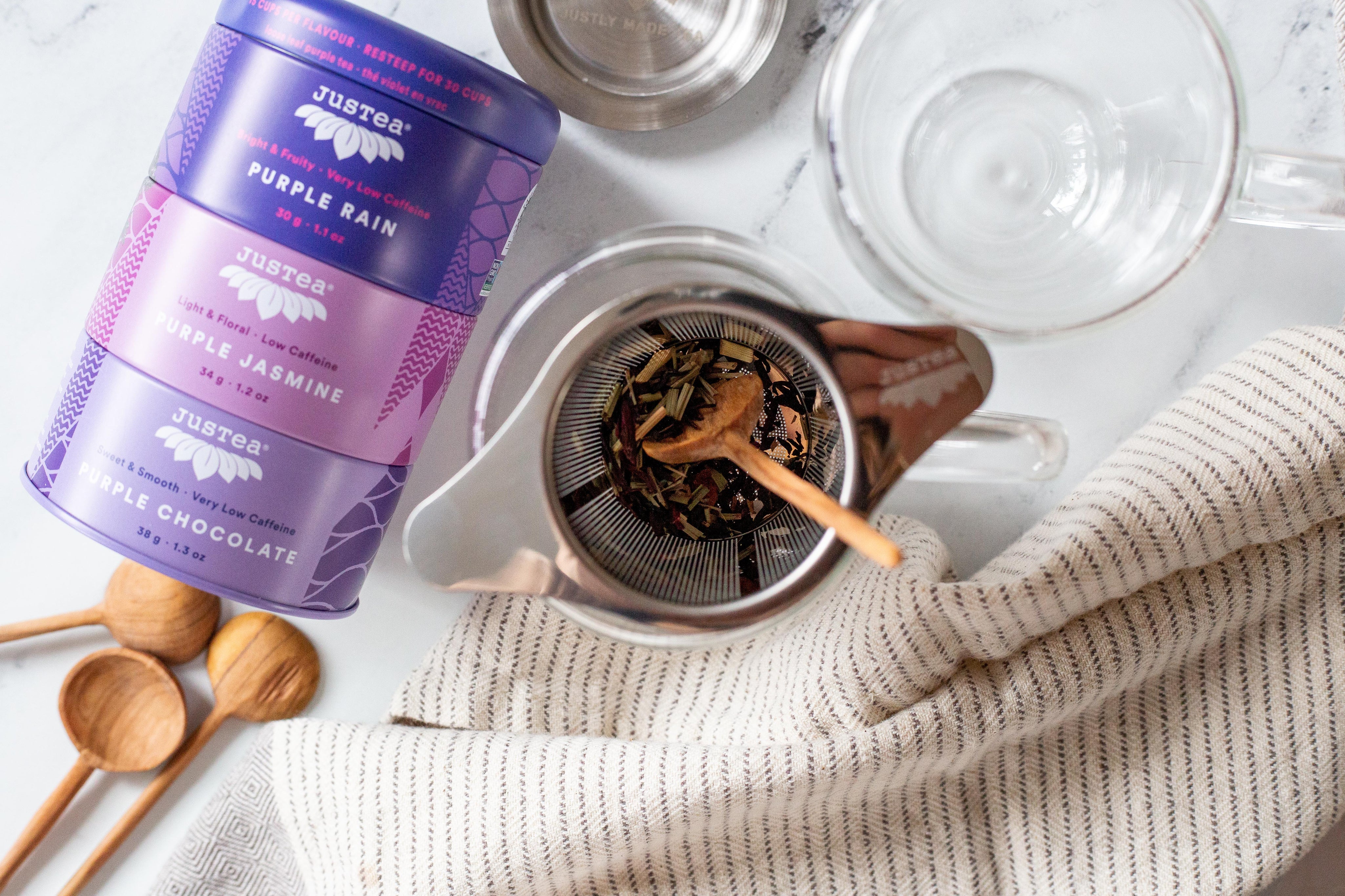 Purple Rain Loose Leaf Tea Trio - FMSCMarketplace.org