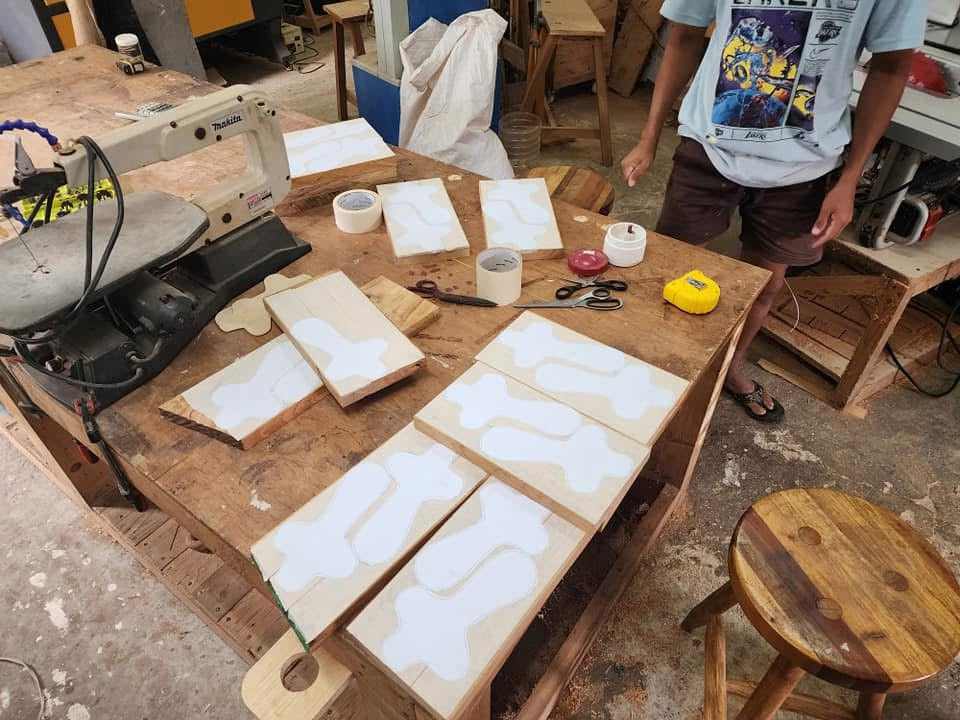Mahogany Cross