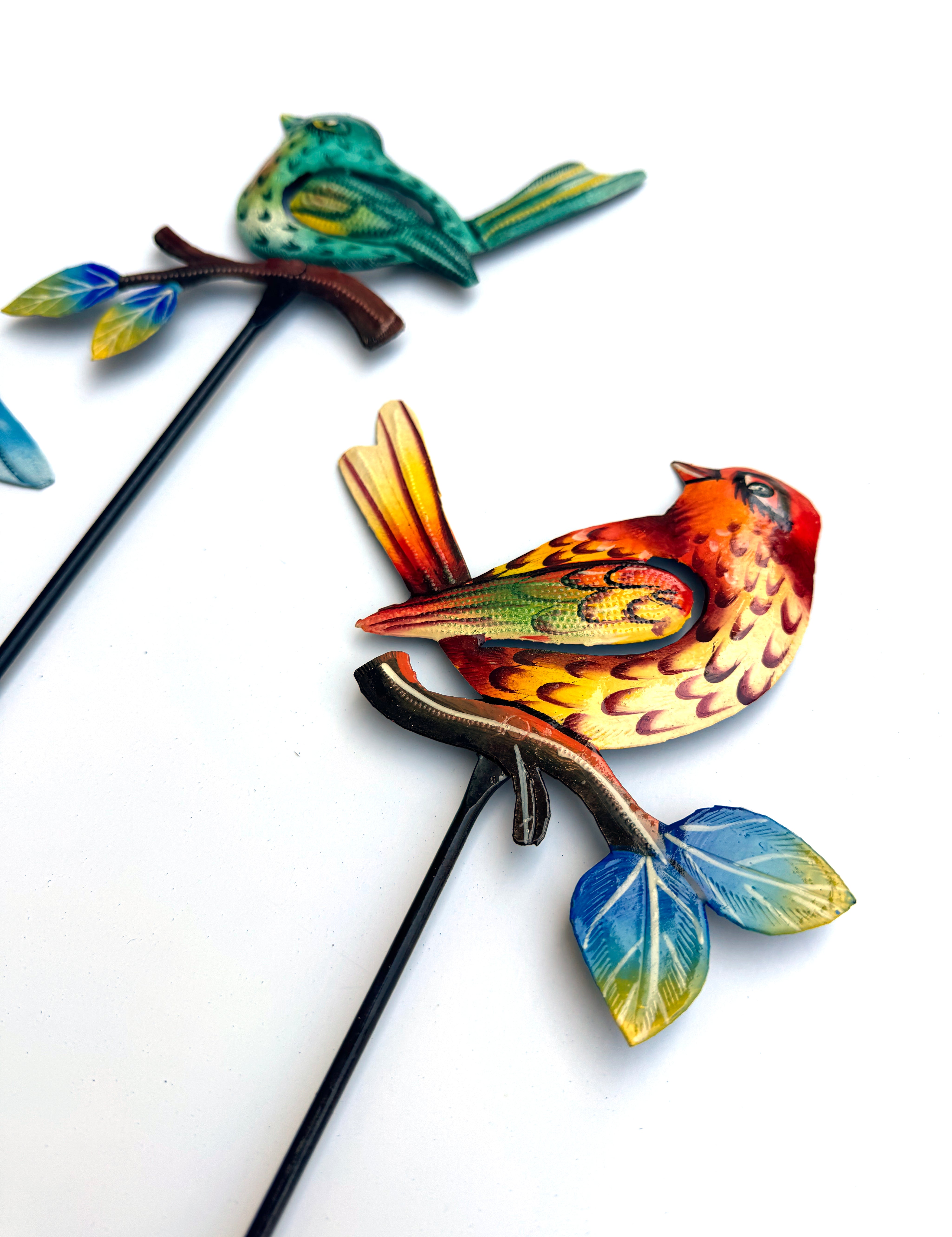 Bird on Branch Garden Stake - FMSCMarketplace.org