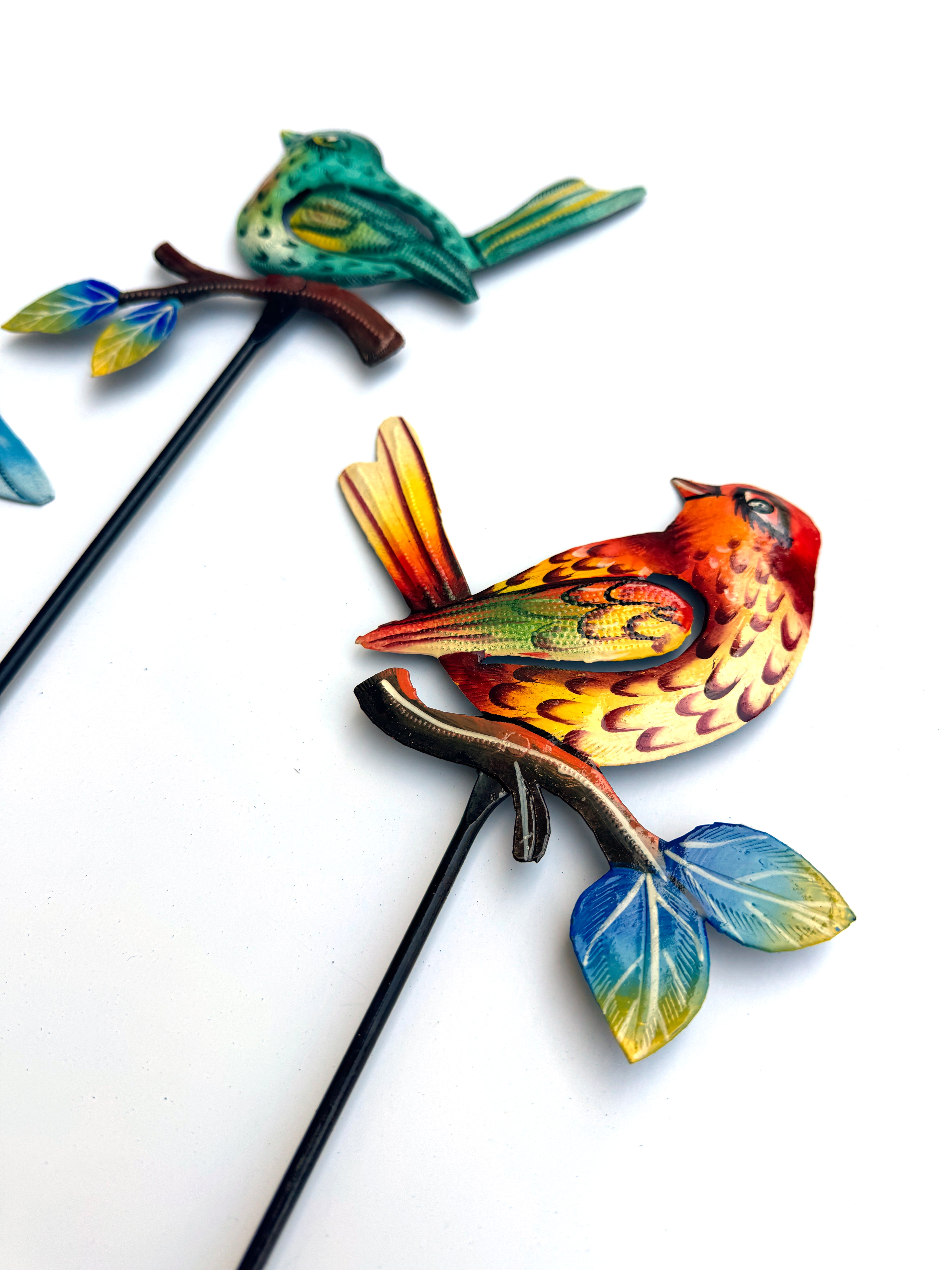 Bird on Branch Garden Stake - FMSCMarketplace.org