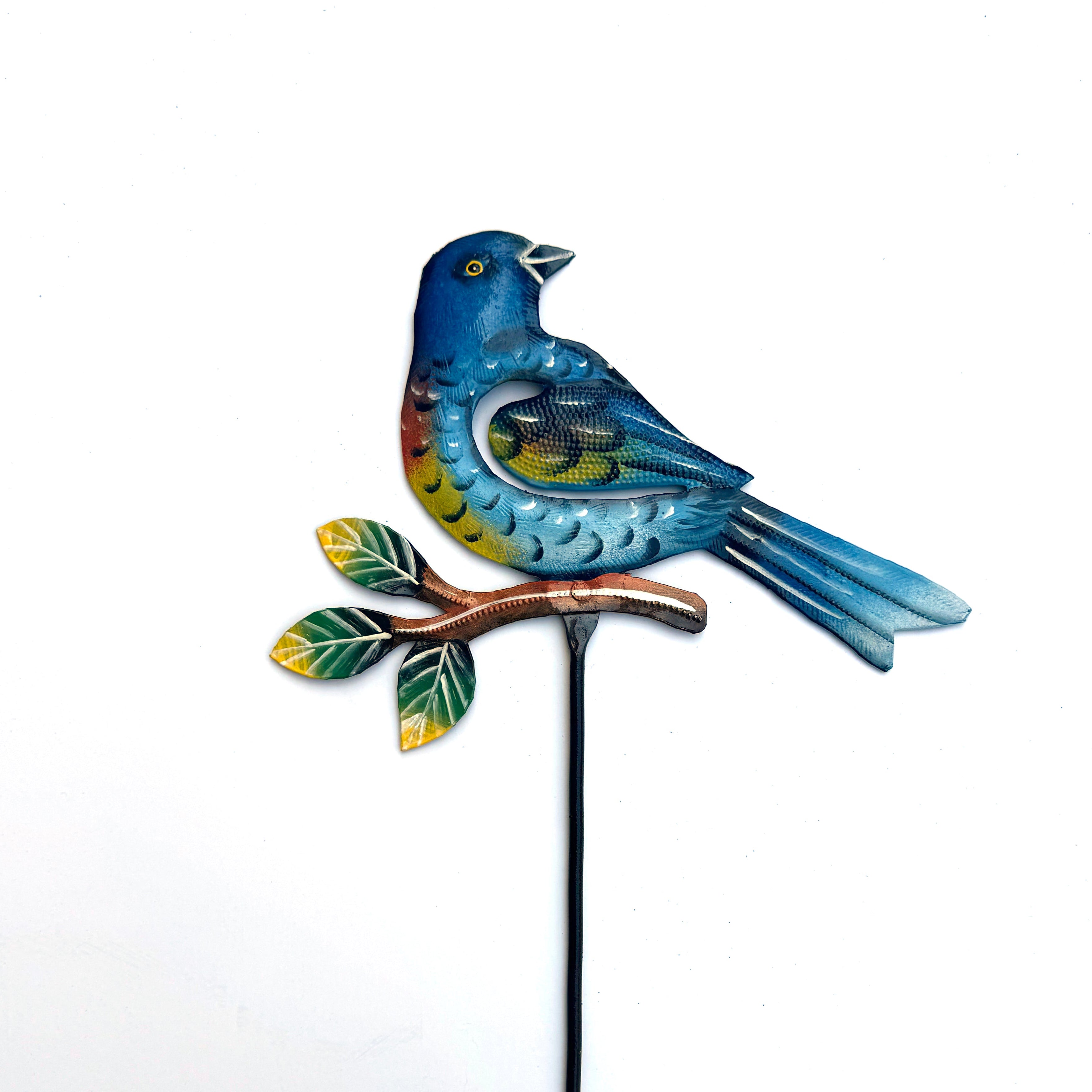 Bird on Branch Garden Stake - FMSCMarketplace.org