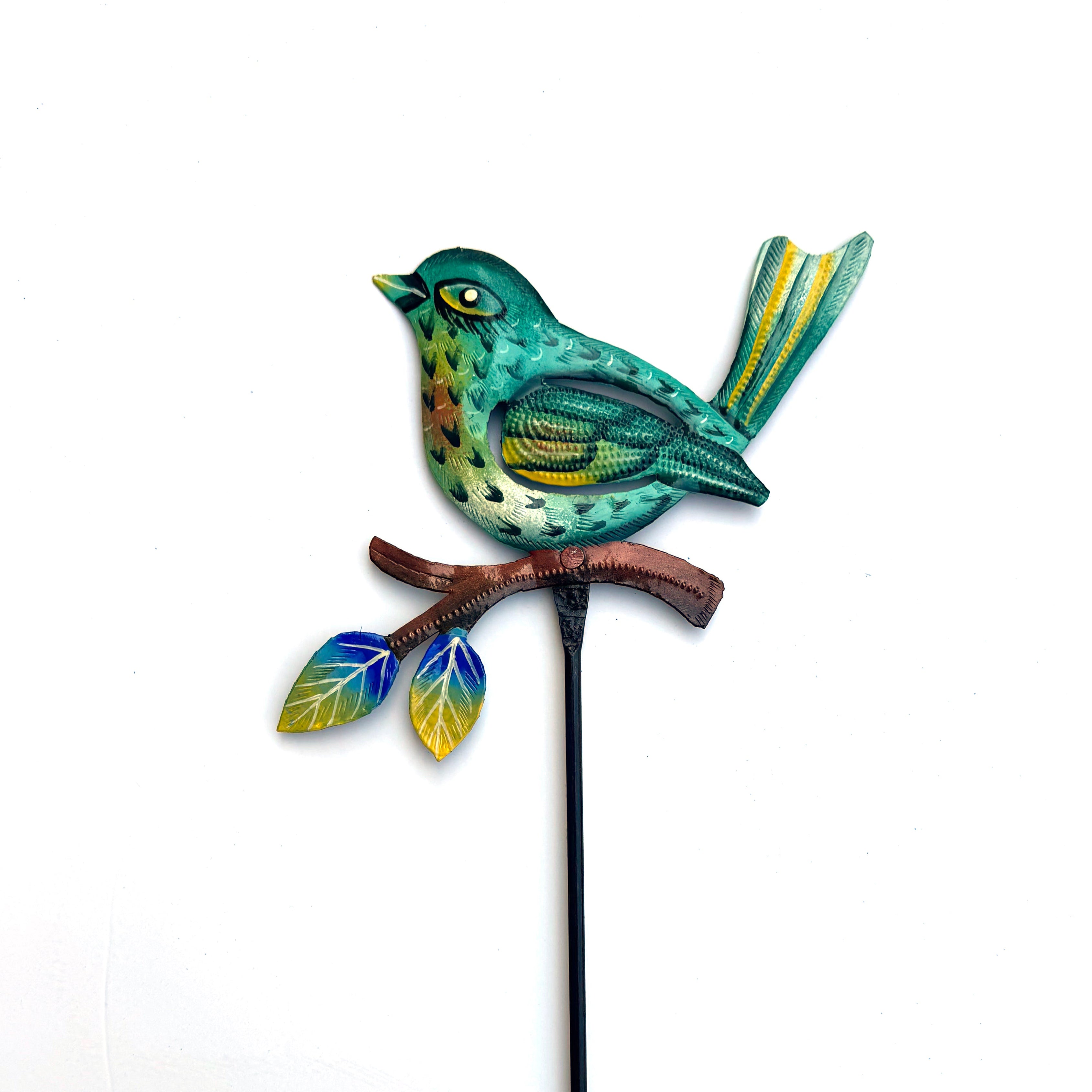 Bird on Branch Garden Stake - FMSCMarketplace.org