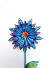 Three Dimensional Flower Garden Stake