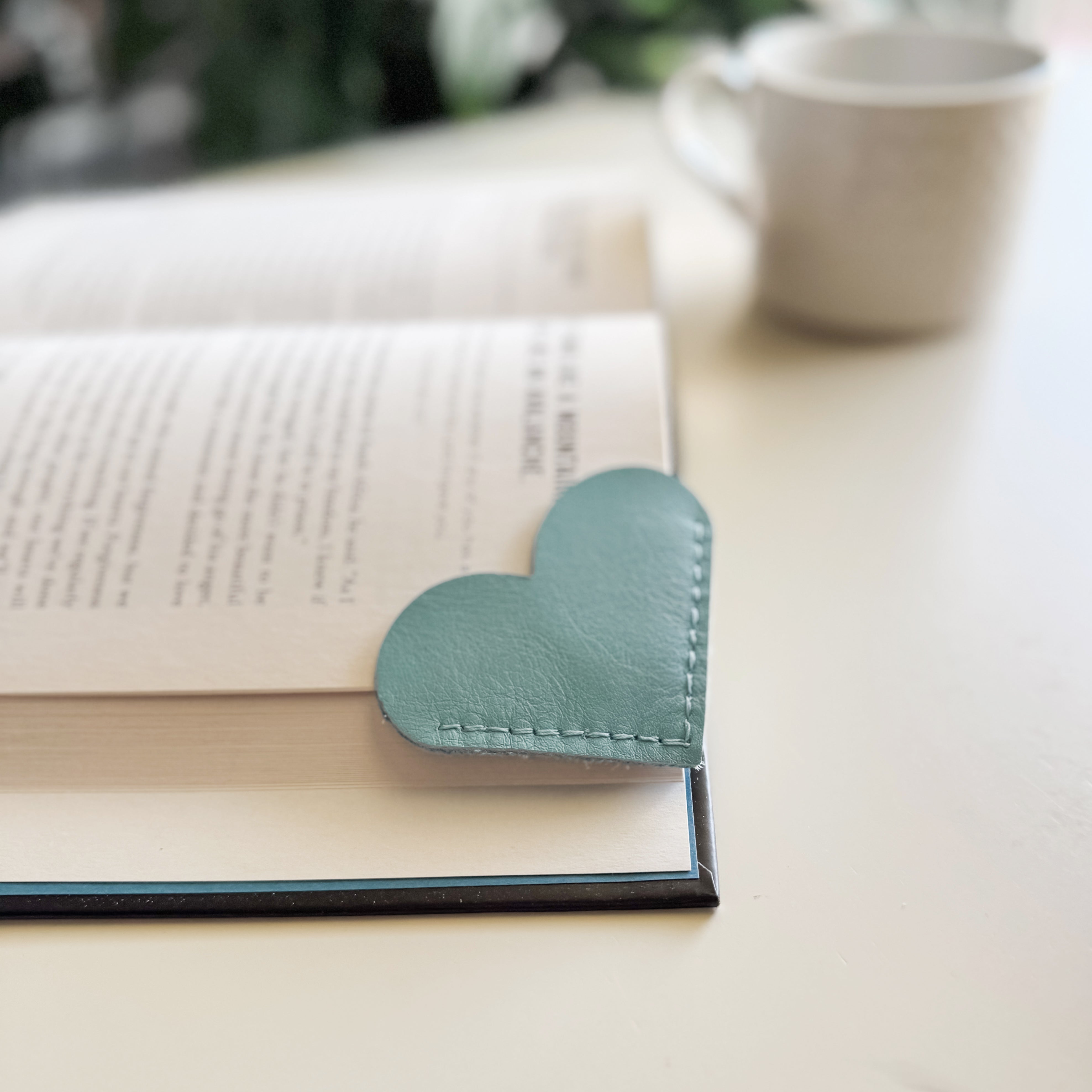 Heart-Shaped Bookmark