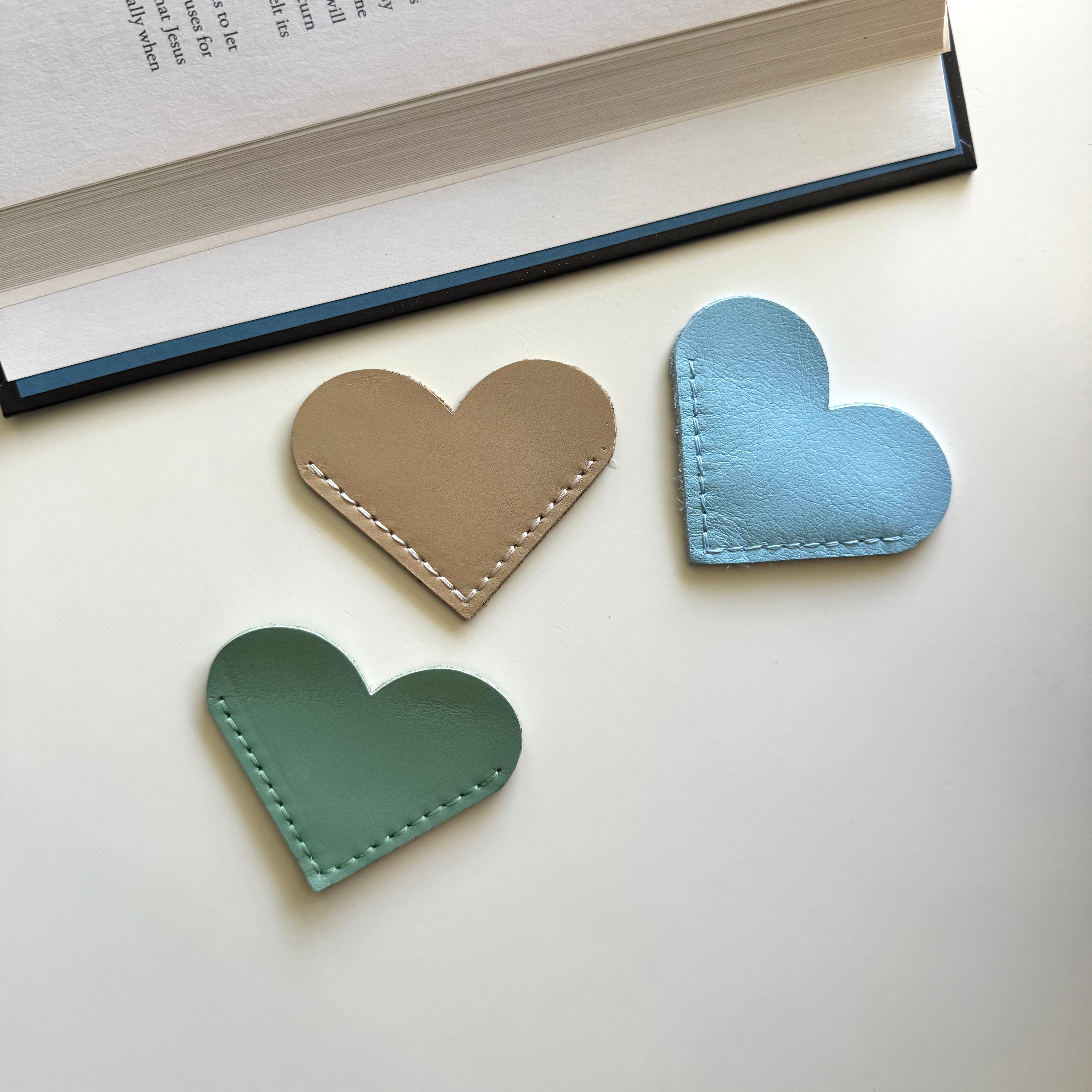 Heart-Shaped Bookmark