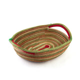 Pine Needle Basket, Christmas Oval