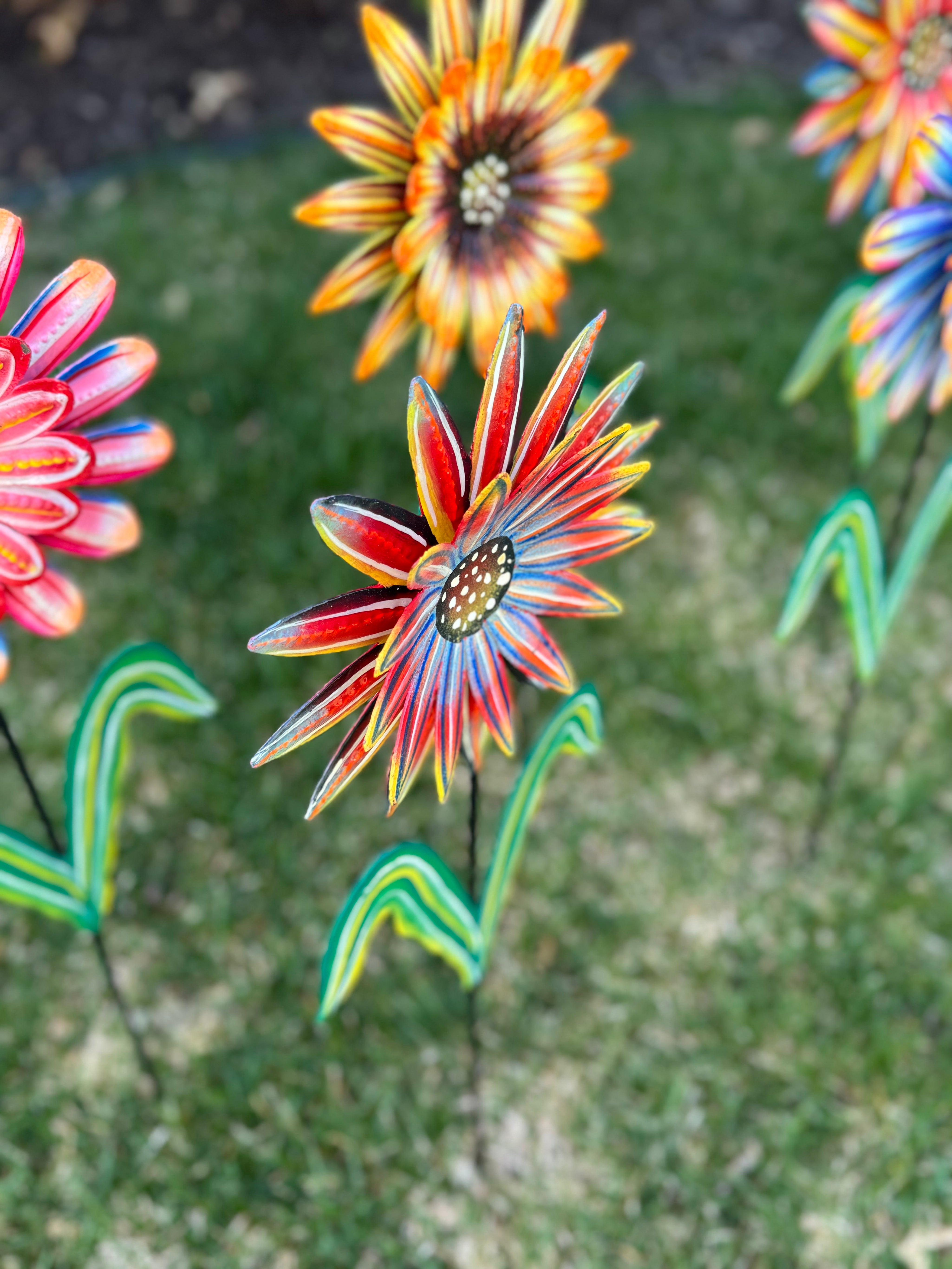Happy Bloom Garden Stake