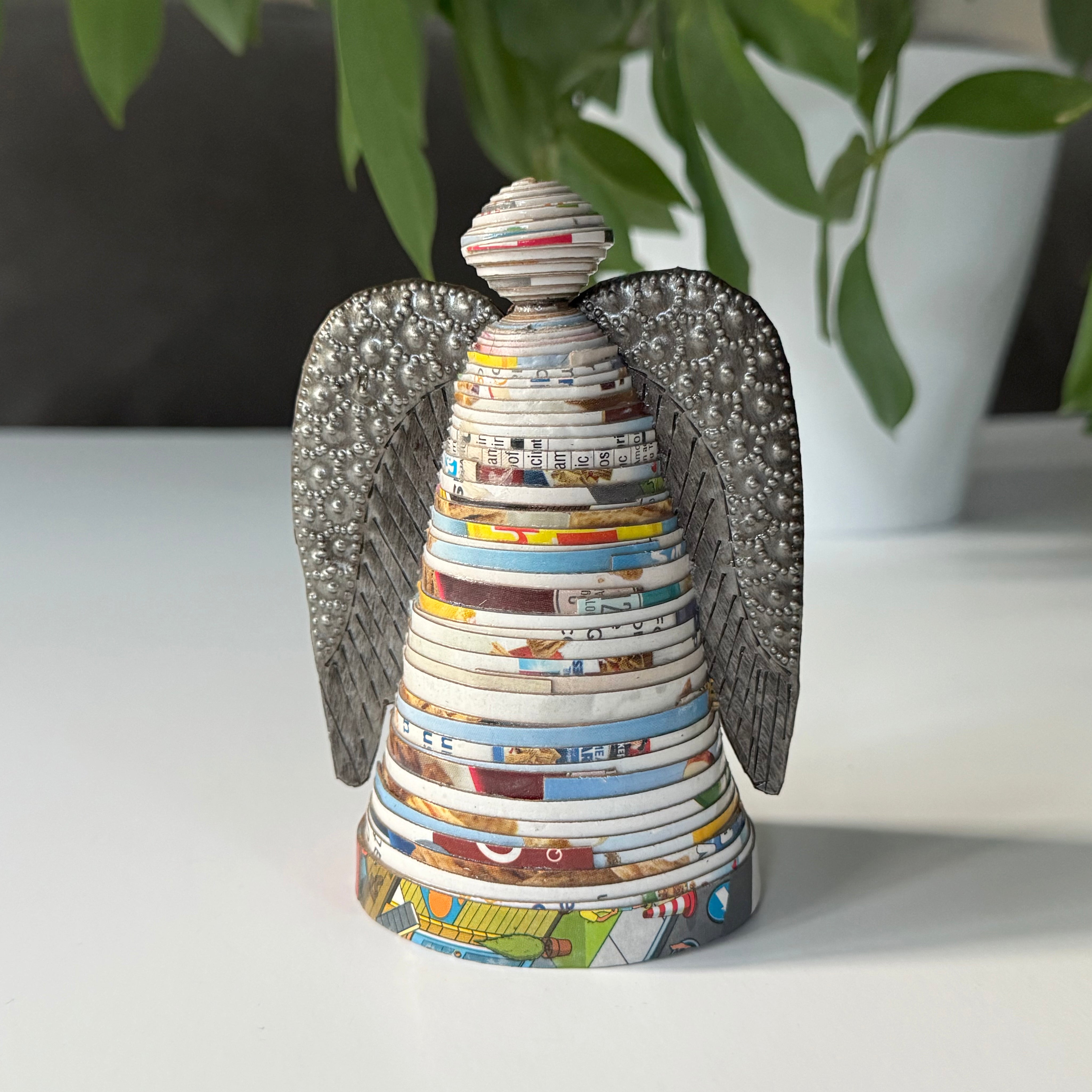 Paper and Oil Drum Angel - FMSCMarketplace.org