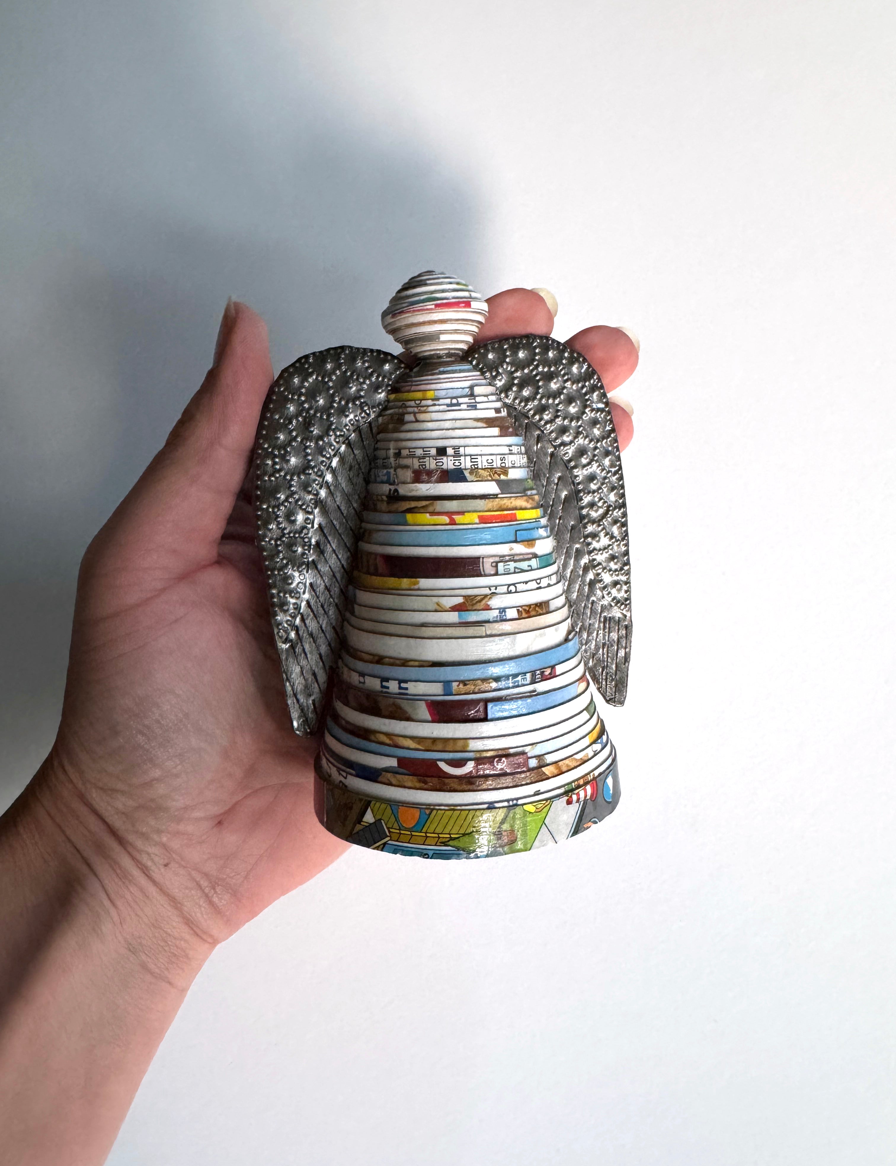 Paper and Oil Drum Angel - FMSCMarketplace.org