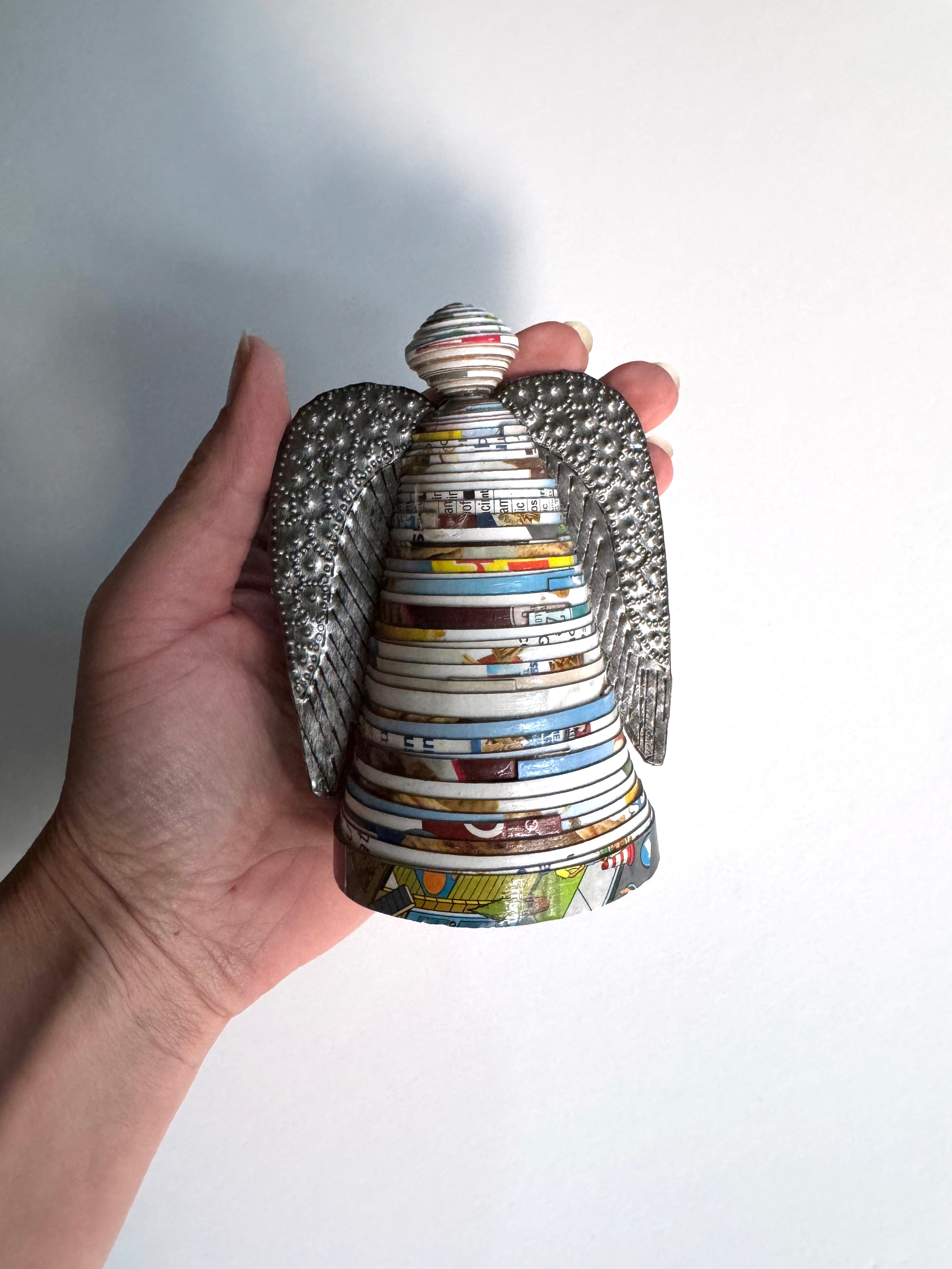 Paper and Oil Drum Angel - FMSCMarketplace.org