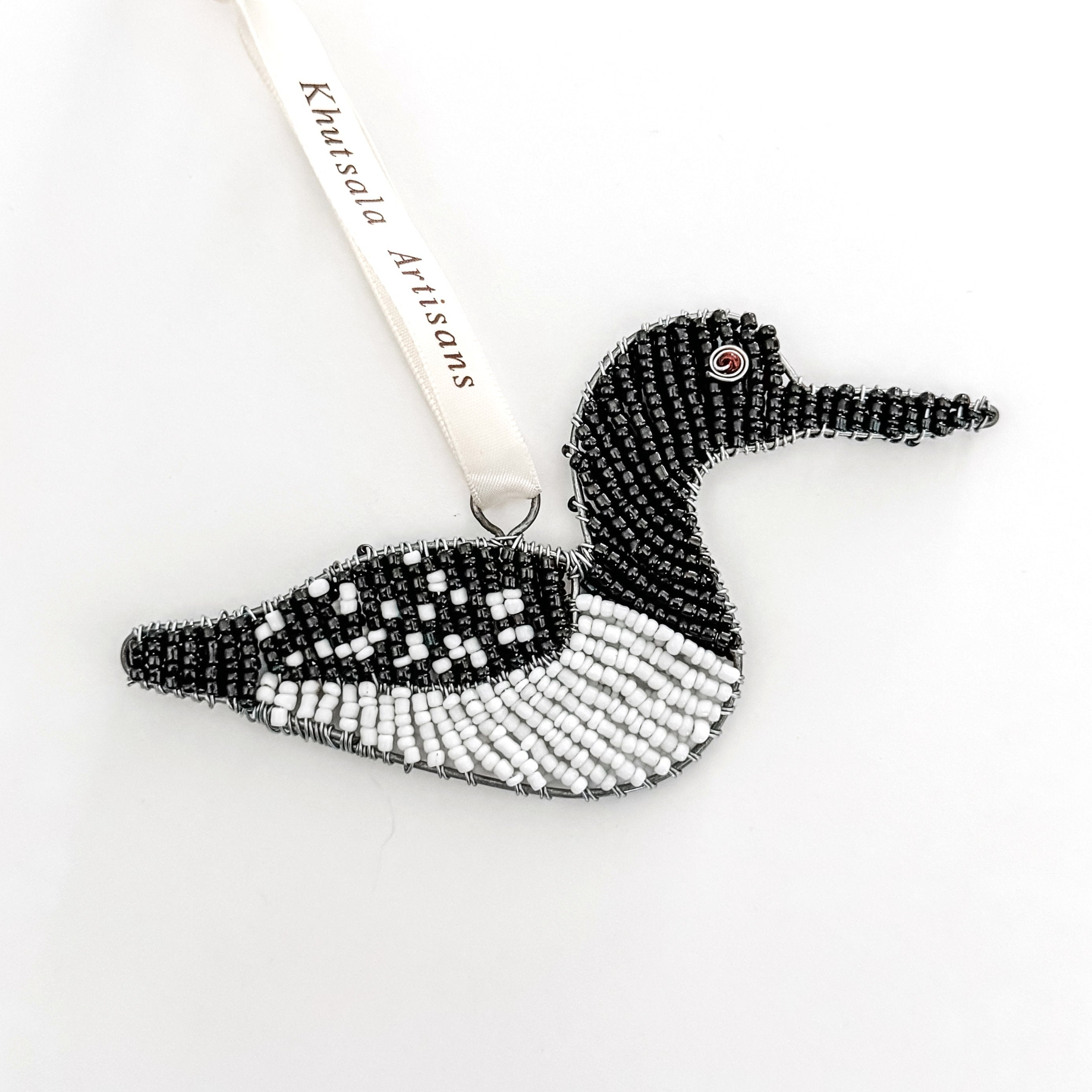 Beaded Loon Ornament - FMSCMarketplace.org