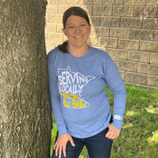 Serving Locally Long Sleeve T-shirt- MN