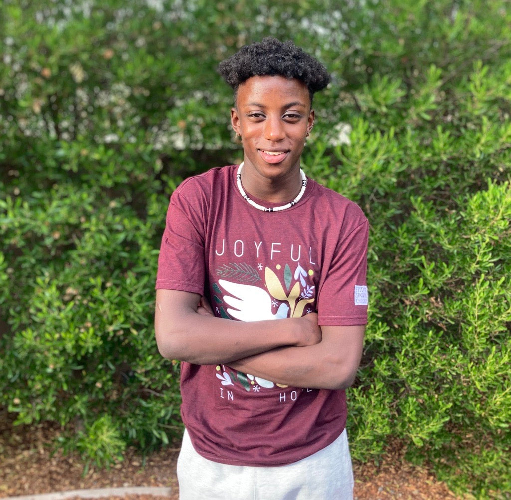 Joyful in Hope T-shirt - FMSCMarketplace.org