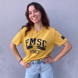 FMSC 1987 Mustard Collegiate T-Shirt - Youth Sizes and Adult Small