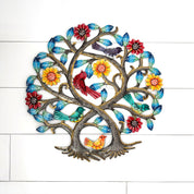 Intertwined Trees Oil Drum Art