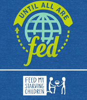 Royal Blue Until All Are Fed Long Sleeve Tee - FMSCMarketplace.org