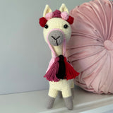 Large Amigurumi Llama
