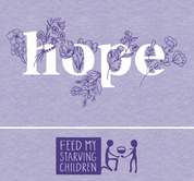 Lavender Hope Flowers T-shirt
