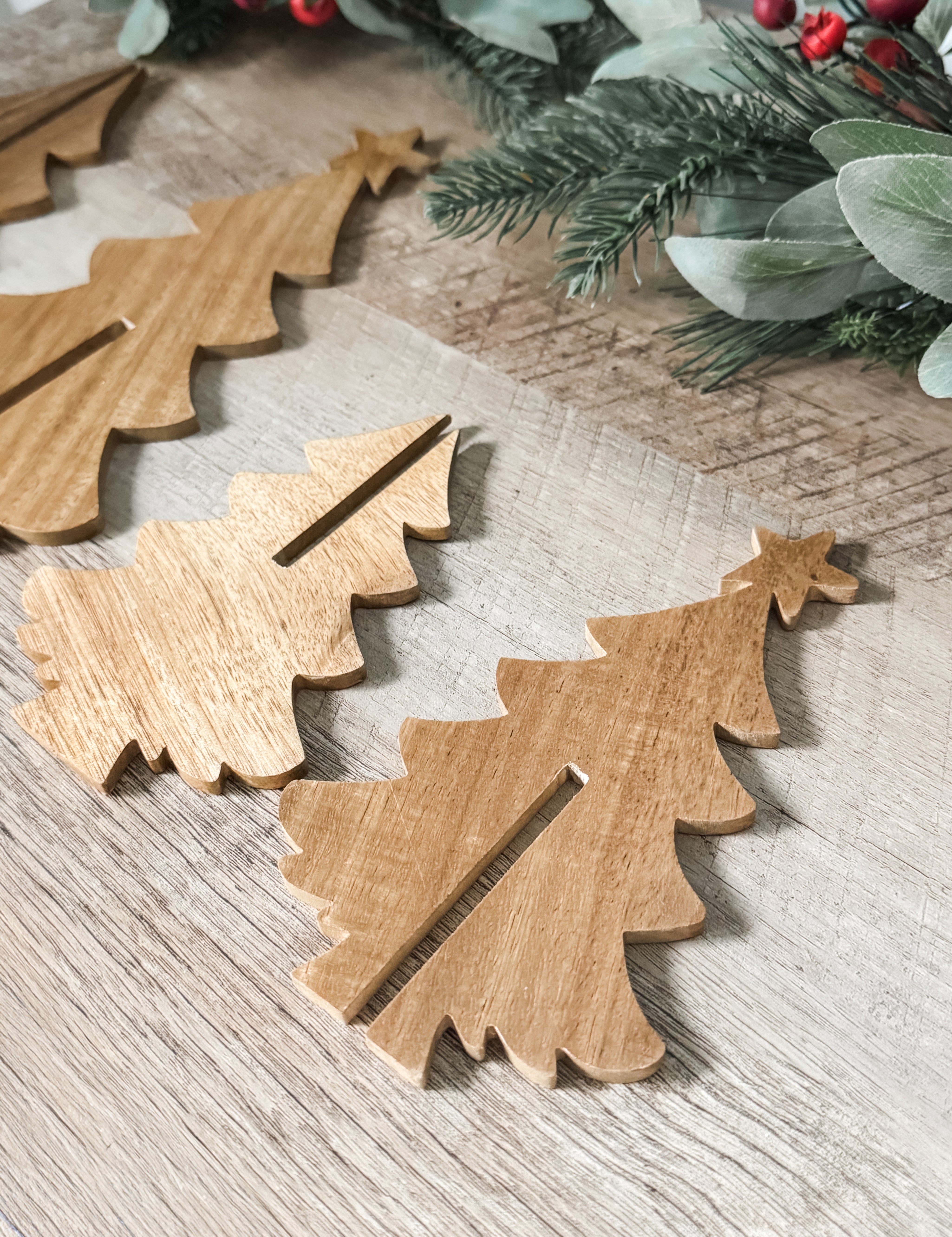 Mangium Wood Christmas Tree - FMSCMarketplace.org