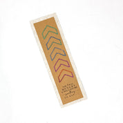 Matthew 25:35 / Handstitched Bookmark