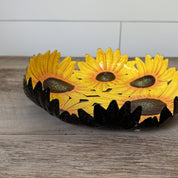 Metal Sunflower Bowl - FMSCMarketplace.org