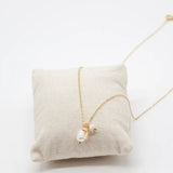 Mother of Pearl Cross Necklace