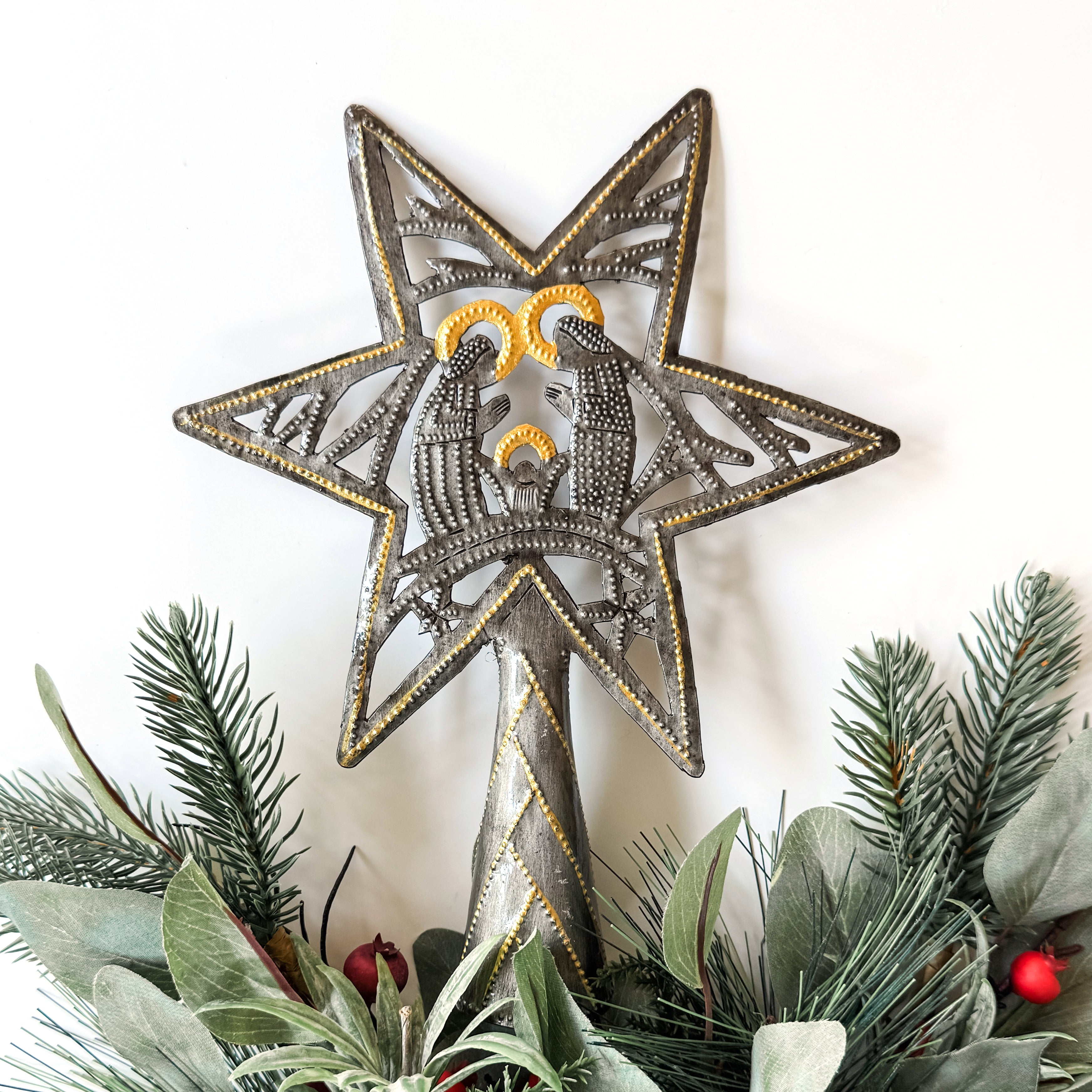 Nativity Star Tree Topper - FMSCMarketplace.org