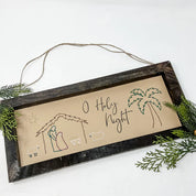 O Holy Night Stitched Wall Art - FMSCMarketplace.org