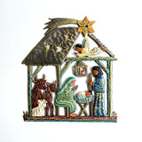 Painted Starlight Wall Nativity