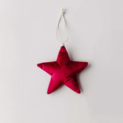 Velvet Star Ornament