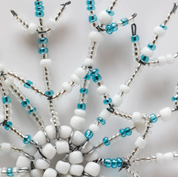 Beaded Snowflake Ornament
