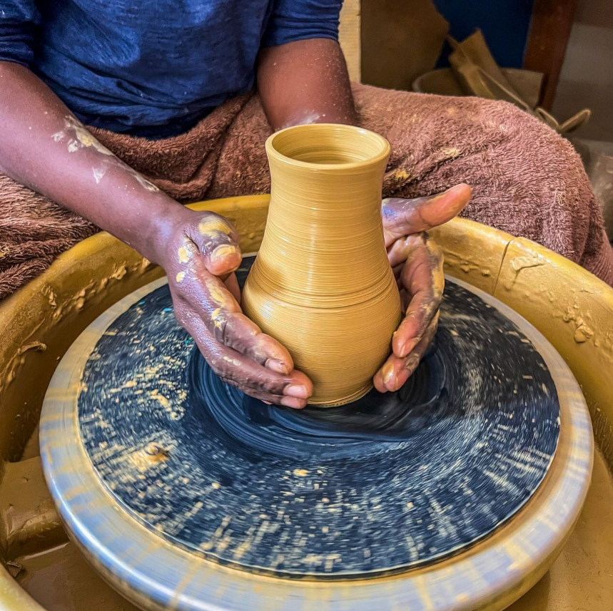 Calliope Speckled Vase