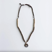 SwaziMud Long Charm Necklace