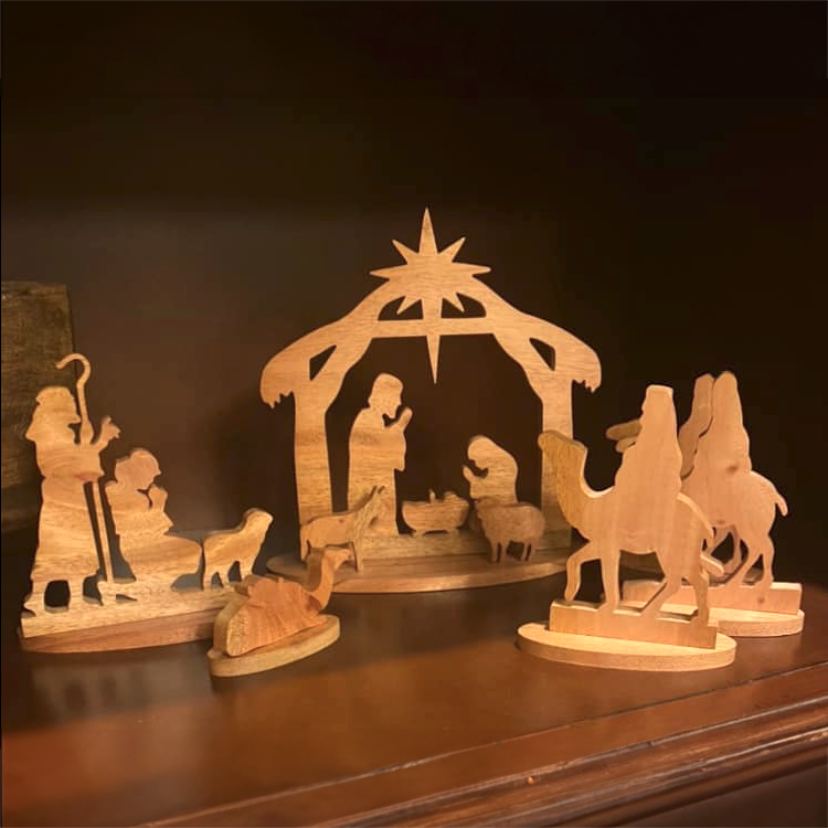 Wooden Nativity Set - FMSCMarketplace.org