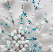 Beaded Snowflake Ornament