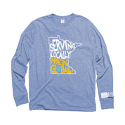 Serving Locally Long Sleeve T-shirt- MN