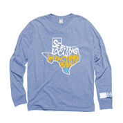 Serving Locally Long Sleeve T-shirt- TX