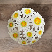 Small Metal Daisy Bowl
