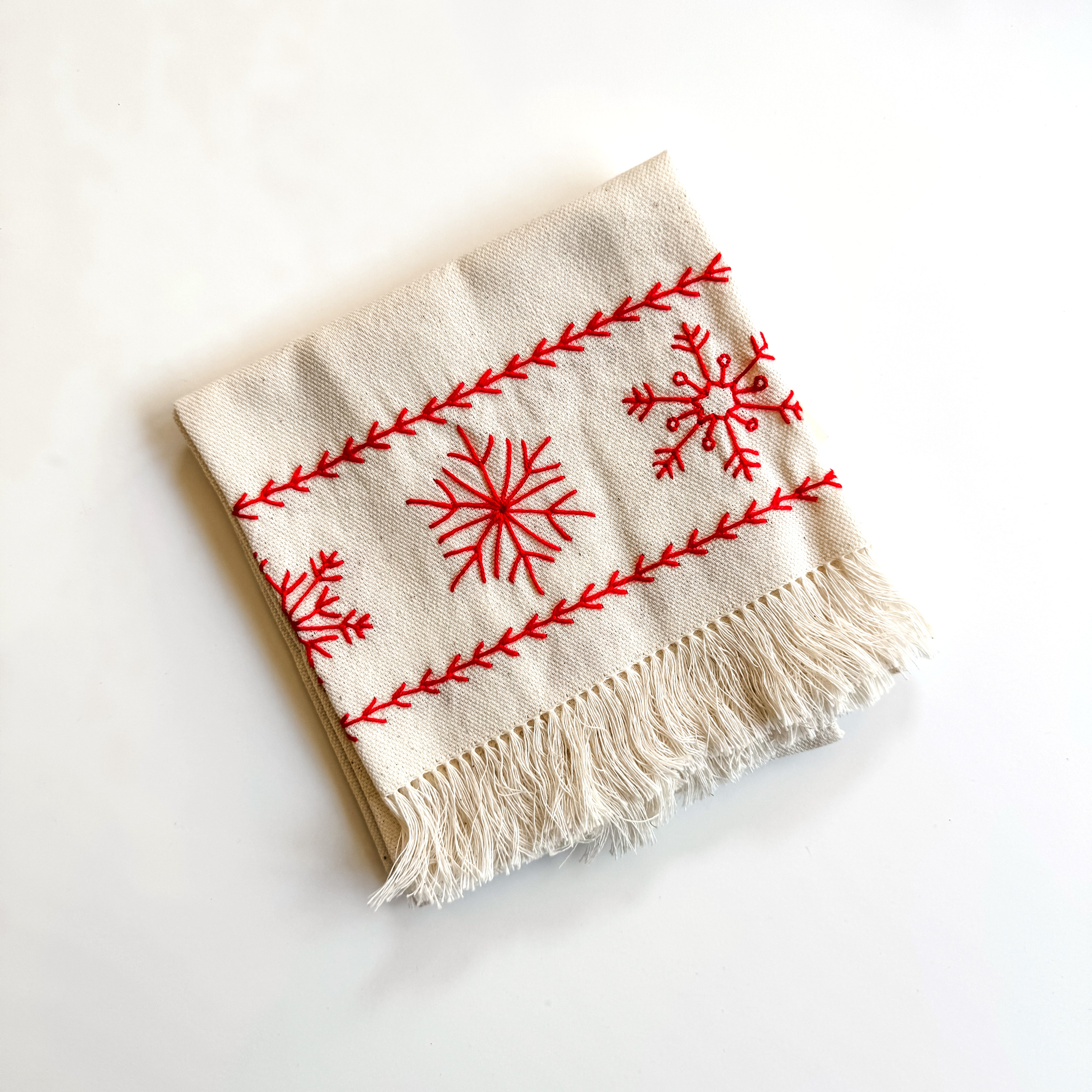 Snowflake Tea Towel